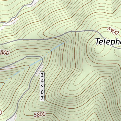 35118NW Page 46 Isabella Lake Topo Preview 3