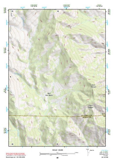 35118NW Page 48 Isabella Lake Topo Preview 1
