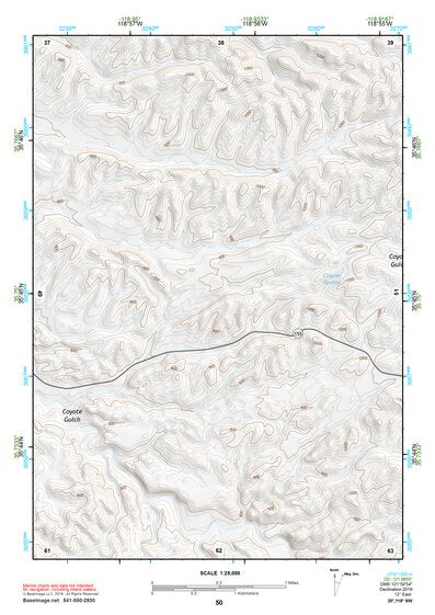 35118NW Page 50 Isabella Lake Topo Preview 1