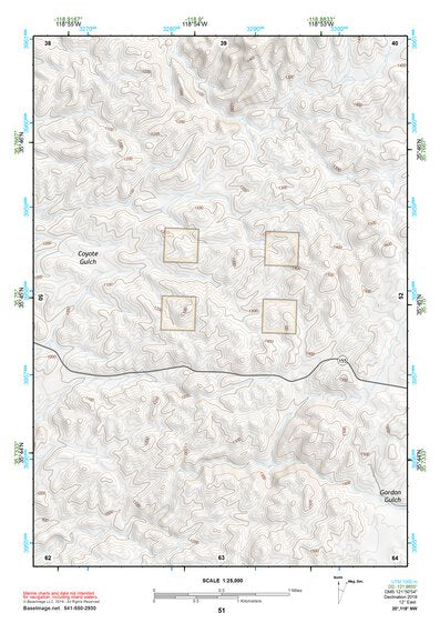 35118NW Page 51 Isabella Lake Topo Preview 1