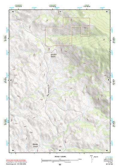 35118NW Page 53 Isabella Lake Topo Preview 1