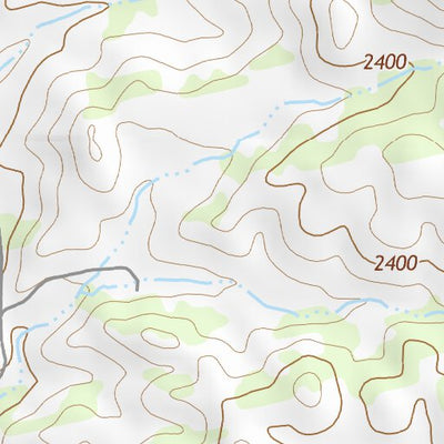 35118NW Page 53 Isabella Lake Topo Preview 2