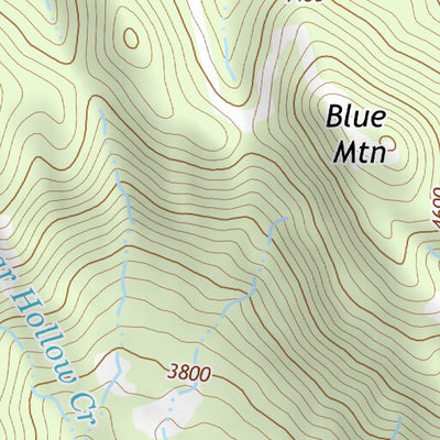 35118NW Page 54 Isabella Lake Topo Preview 3
