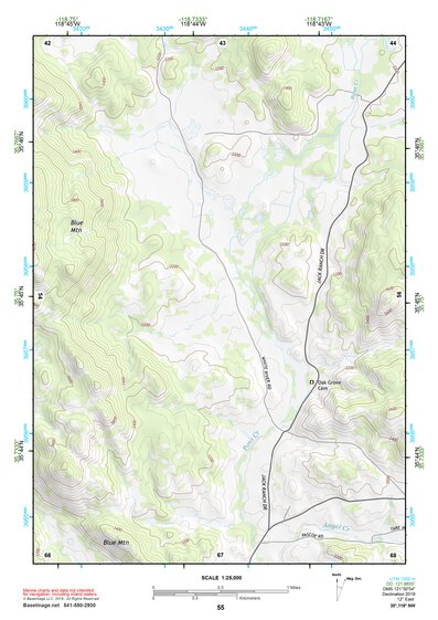 35118NW Page 55 Isabella Lake Topo Preview 1