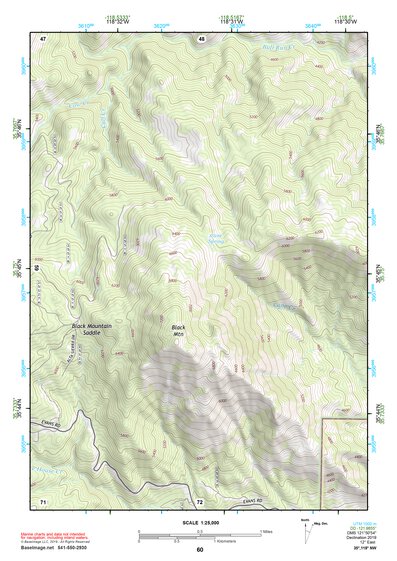 35118NW Page 60 Isabella Lake Topo Preview 1