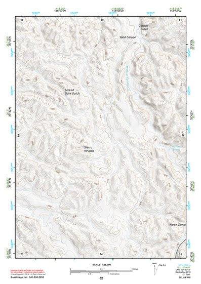 35118NW Page 62 Isabella Lake Topo Preview 1