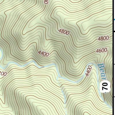 35118NW Page 69 Isabella Lake Topo Preview 3