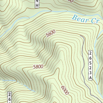 35118NW Page 70 Isabella Lake Topo Preview 2