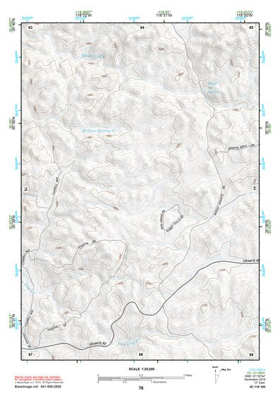 35118NW Page 76 Isabella Lake Topo Preview 1