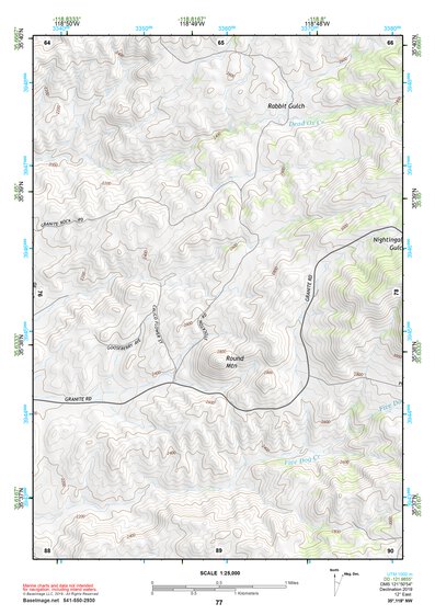 35118NW Page 77 Isabella Lake Topo Preview 1