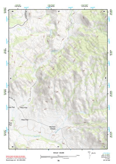 35118NW Page 79 Isabella Lake Topo Preview 1