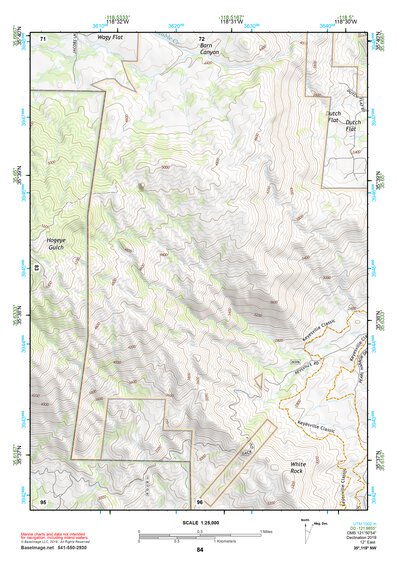 35118NW Page 84 Isabella Lake Topo Preview 1