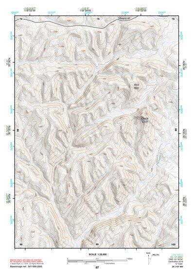 35118NW Page 87 Isabella Lake Topo Preview 1