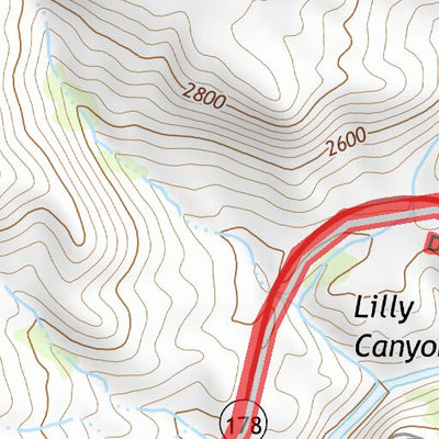 35118NW Page 95 Isabella Lake Topo Preview 2