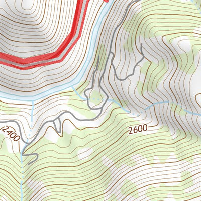 35118NW Page 95 Isabella Lake Topo Preview 3