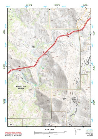 35118NW Page 96 Isabella Lake Topo Preview 1