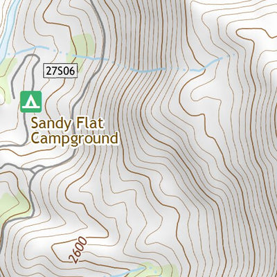 35118NW Page 96 Isabella Lake Topo Preview 2