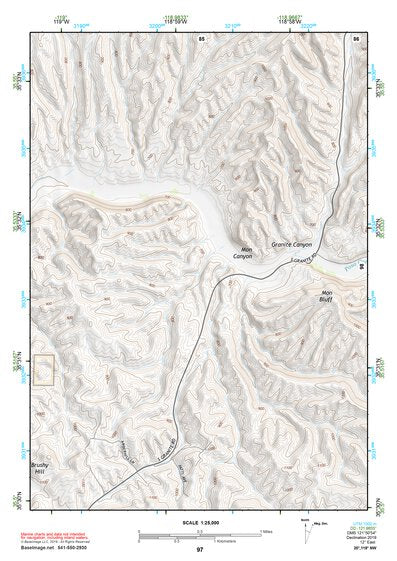 35118NW Page 97 Isabella Lake Topo Preview 1