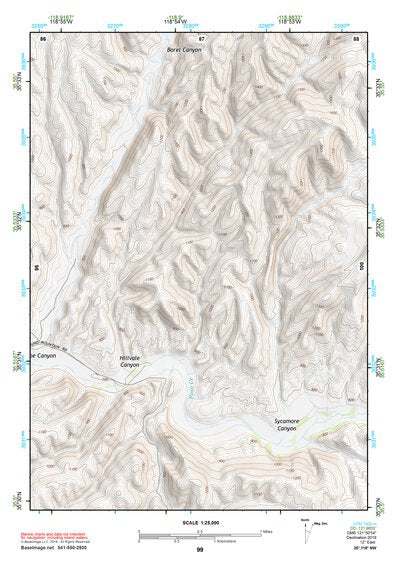 35118NW Page 99 Isabella Lake Topo Preview 1