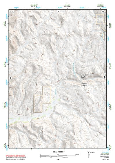 35118NW Page 100 Isabella Lake Topo Preview 1