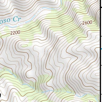 35118NW Page 102 Isabella Lake Topo Preview 3