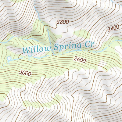 35118NW Page 104 Isabella Lake Topo Preview 2