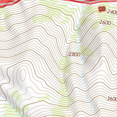 35118NW Page 105 Isabella Lake Topo Preview 2