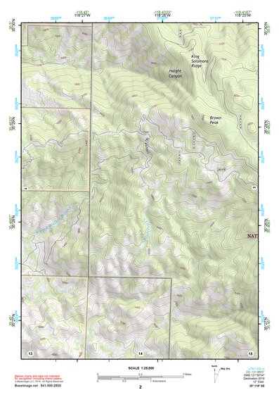 35118SE Page 2 Tehachapi Topo Preview 1