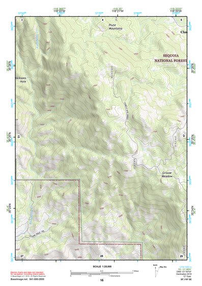 35118SE Page 16 Tehachapi Topo Preview 1