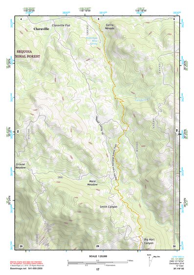 35118SE Page 17 Tehachapi Topo Preview 1