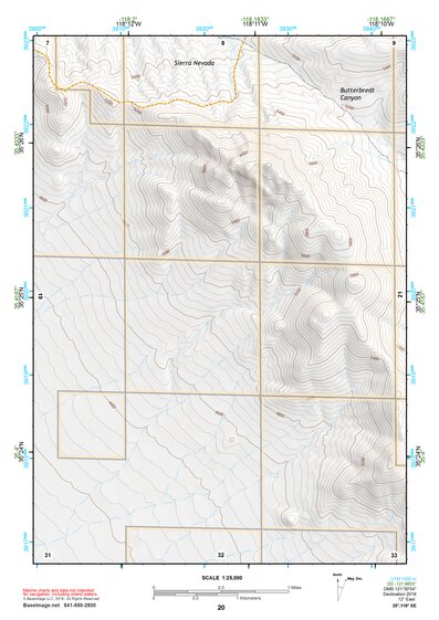 35118SE Page 20 Tehachapi Topo Preview 1