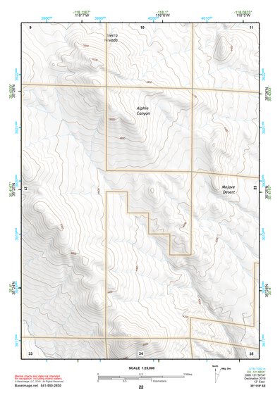 35118SE Page 22 Tehachapi Topo Preview 1