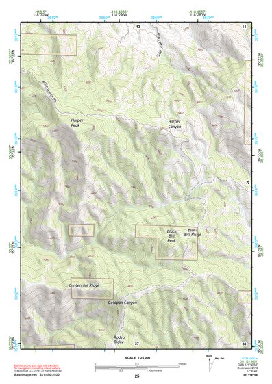 35118SE Page 25 Tehachapi Topo Preview 1