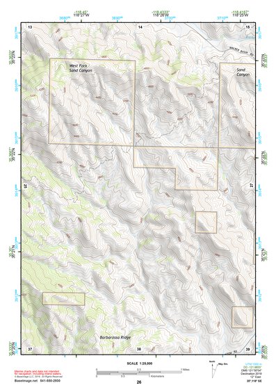 35118SE Page 26 Tehachapi Topo Preview 1