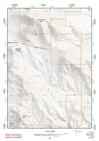 35118SE Page 33 Tehachapi Topo Preview 1