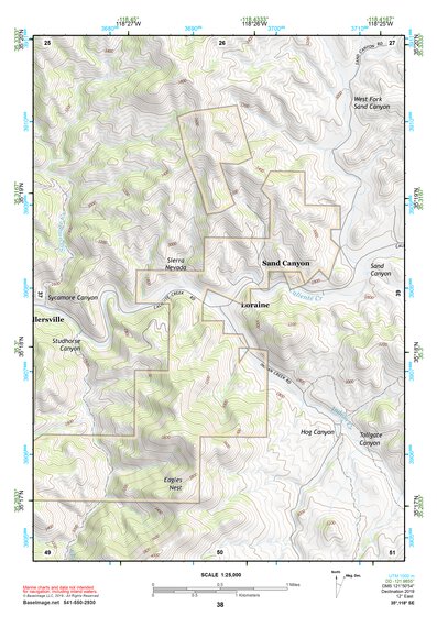 35118SE Page 38 Tehachapi Topo Preview 1