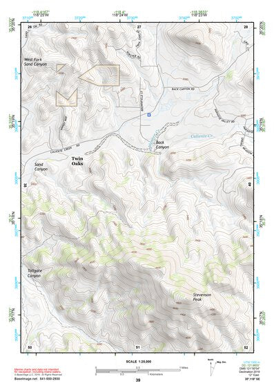 35118SE Page 39 Tehachapi Topo Preview 1