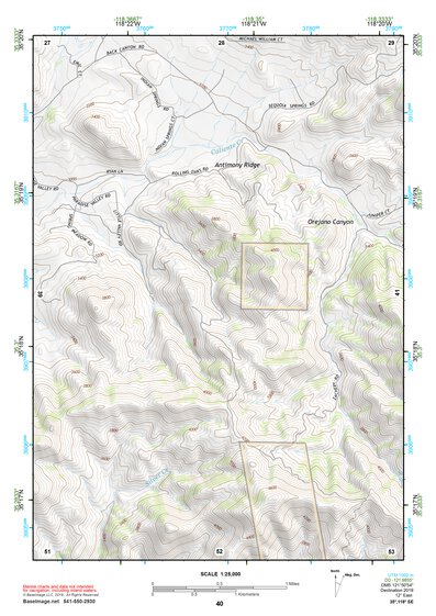 35118SE Page 40 Tehachapi Topo Preview 1
