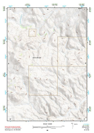35118SE Page 44 Tehachapi Topo Preview 1