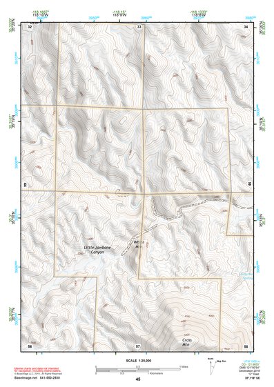 35118SE Page 45 Tehachapi Topo Preview 1