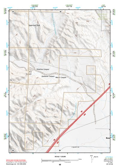 35118SE Page 48 Tehachapi Topo Preview 1