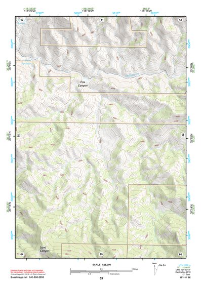 35118SE Page 53 Tehachapi Topo Preview 1