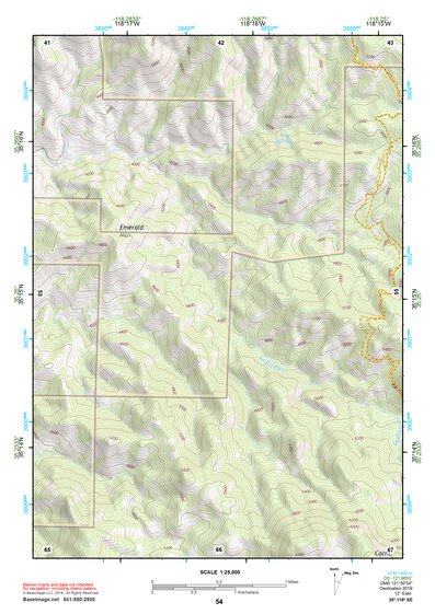 35118SE Page 54 Tehachapi Topo Preview 1