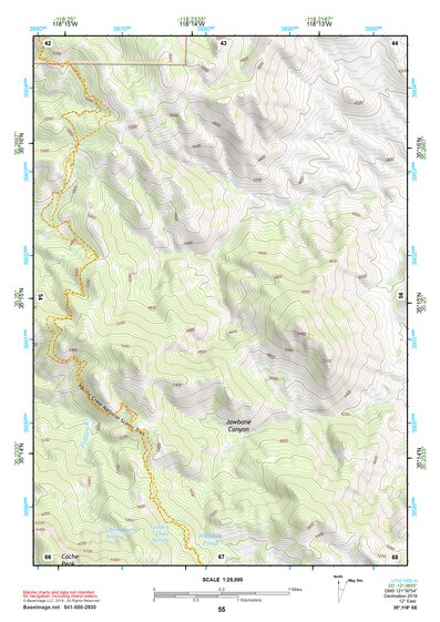 35118SE Page 55 Tehachapi Topo Preview 1