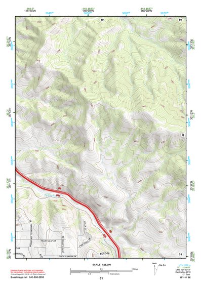 35118SE Page 61 Tehachapi Topo Preview 1