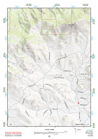 35118SE Page 64 Tehachapi Topo Preview 1