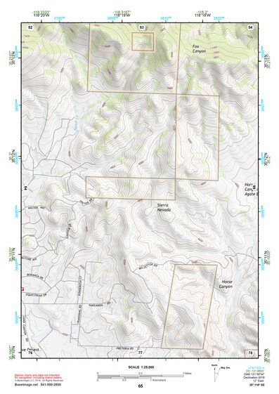 35118SE Page 65 Tehachapi Topo Preview 1