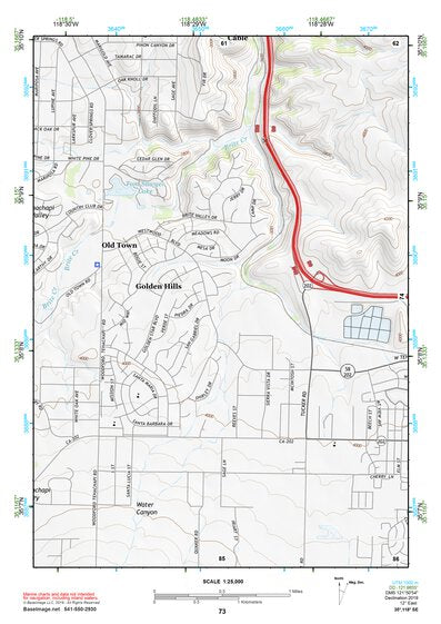35118SE Page 73 Tehachapi Topo Preview 1
