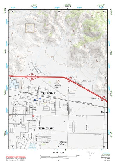 35118SE Page 74 Tehachapi Topo Preview 1