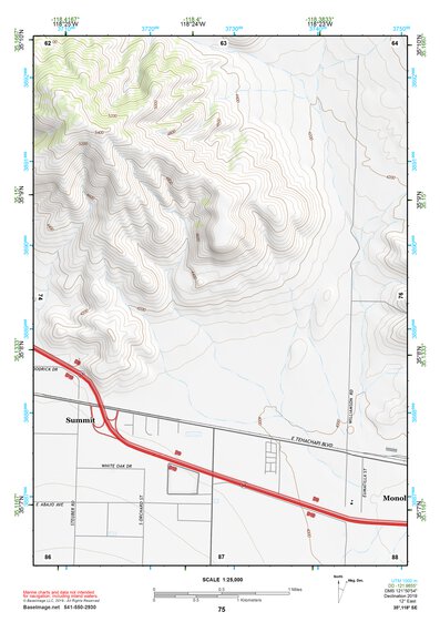 35118SE Page 75 Tehachapi Topo Preview 1
